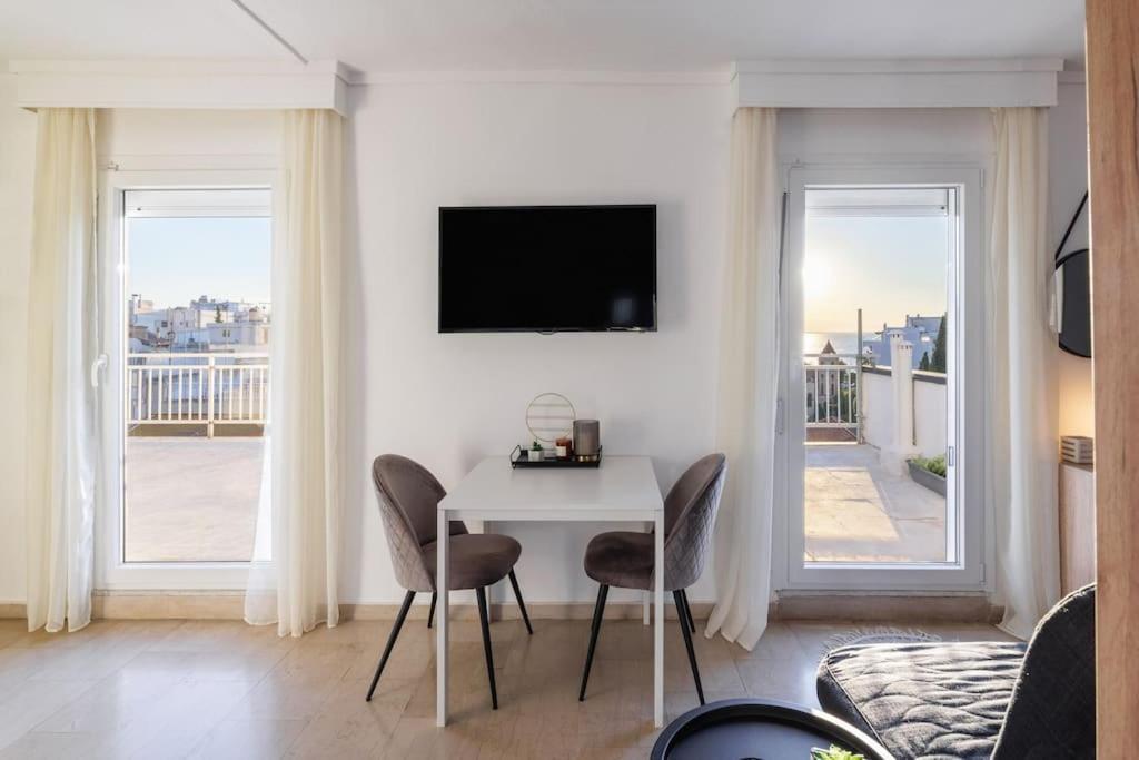 Sea View Sunset Penthouse Lägenhet Thessaloníki Exteriör bild